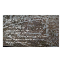 Old Metal Canoe Business Card Template