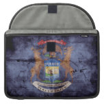 Old Michigan Flag; Sleeves For MacBooks