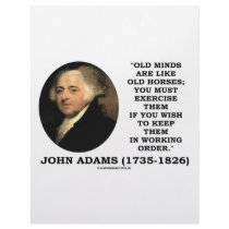 Old Minds Are Like Old Horses Must Exericse Them