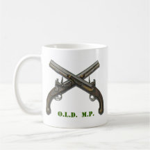 Old MP Crossed Pistols Mug