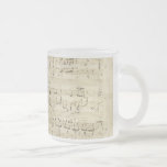 Old Music Notes - Chopin Music Sheet Mug