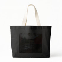 Old New England Mill, in the fall Canvas Bags