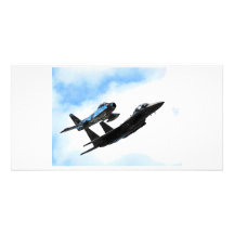 Old & New Picture Card