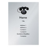 Old Phone Profile Card Business Card Templates