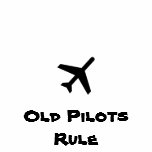 Old Pilots Rule Men's Shirt