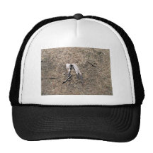 Old pine needles texture trucker hat