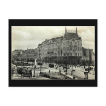 Old Postcard, Belgrade, Hotel Moscow
