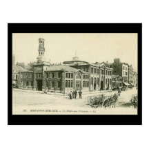 Old Postcard - Boulogne Fish Market