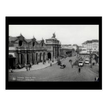 Old Postcard - Brussels, Gare du Midi