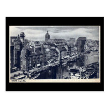 Old Postcard, Gdansk/Danzig - Langebrucke