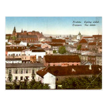 Old Postcard - Krakow, Poland