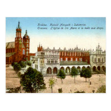 Old Postcard - Krakow, Poland