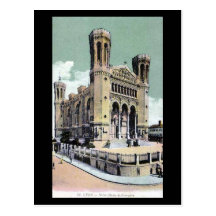 Old Postcard - Lyon, France (Notre-Dame de Fourvie
