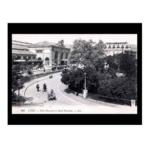 Old Postcard - Lyon, Gare Perrache
