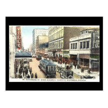 Old Postcard, Montreal, St Catherine Street