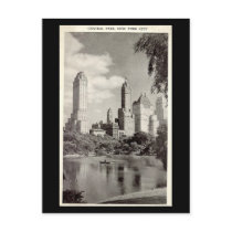 Old Postcard - New York City, Central Park