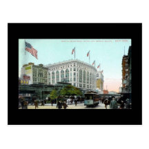 Old Postcard, New York City, Macy's