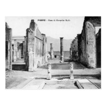 Old Postcard - Pompei, Casa di Cornelio Rufo