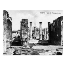 Old Postcard - Pompei, Casa di Panza
