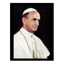 Old Postcard - Pope Paul VI
