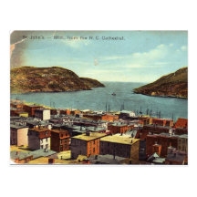 Old Postcard - St John's, Newfoundland