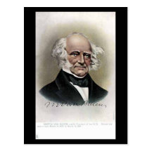 Old Postcard - US President Martin Van Buren