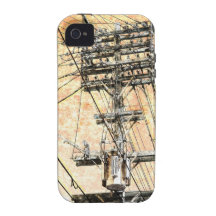 old power lines i-phone 4 case Case-Mate iPhone 4 case