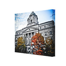 Old Quebec City Canvas Prints