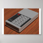 Old Remote Control Print