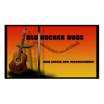 Old Rocker Dude Profile Card