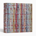 Old Rug Pattern Binder
