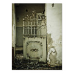 Old rusty door in Mayen, Germany Post Cards