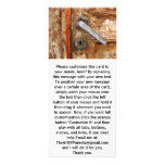 Old Rusty Door Personalized Rack Card