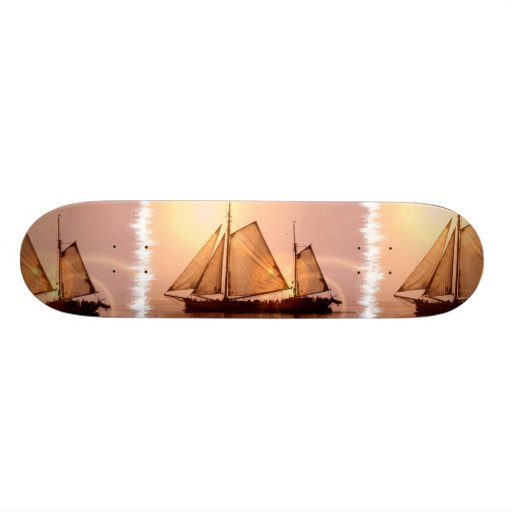 Old Sailing Ships Skateboard
