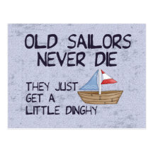 Old Sailors Postcard