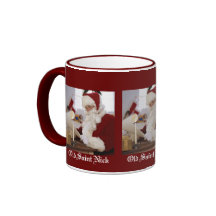 Old Saint Nick Christmas Santa Mug