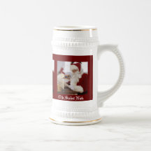 Old Saint Nick Christmas Santa Stein Mug