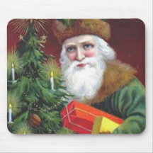 Old Saint Nick Mouse Pad