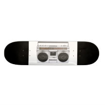 Old School Boombox Radio Skate Boards