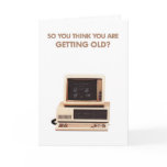 old school card birthday card