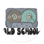 old school cassette tape stickers