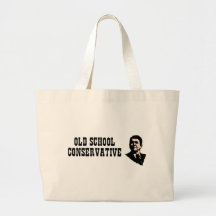 Old School Conservative Canvas Bag