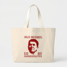 Old School Conservative Canvas Bags