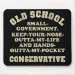 Old School Conservative Mouse Mat