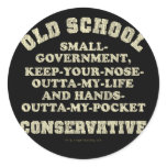 Old School Conservative stickers