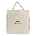 OLD SCHOOL embroidered bag embroidered bags