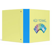 old school floppy discs binder