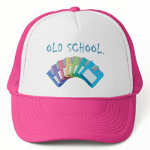 old school floppy discs hat