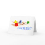Old School Gamer • Blank Card