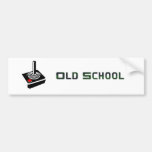 Old School Gamer Bumper Sticker